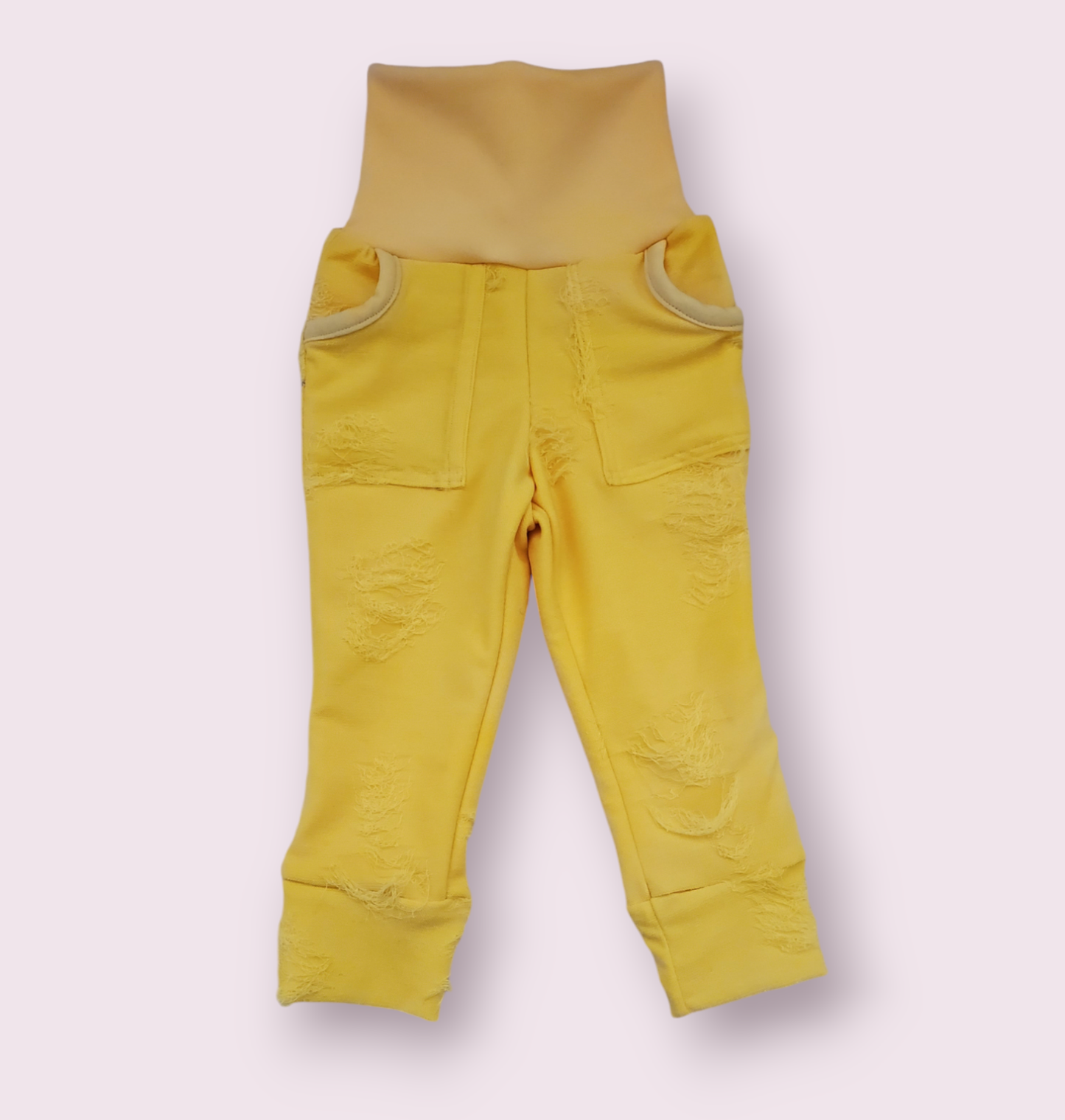 Distressed Slim Joggers