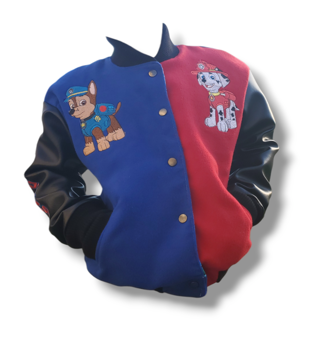 Custom Paw Patrol Varsity Jacket