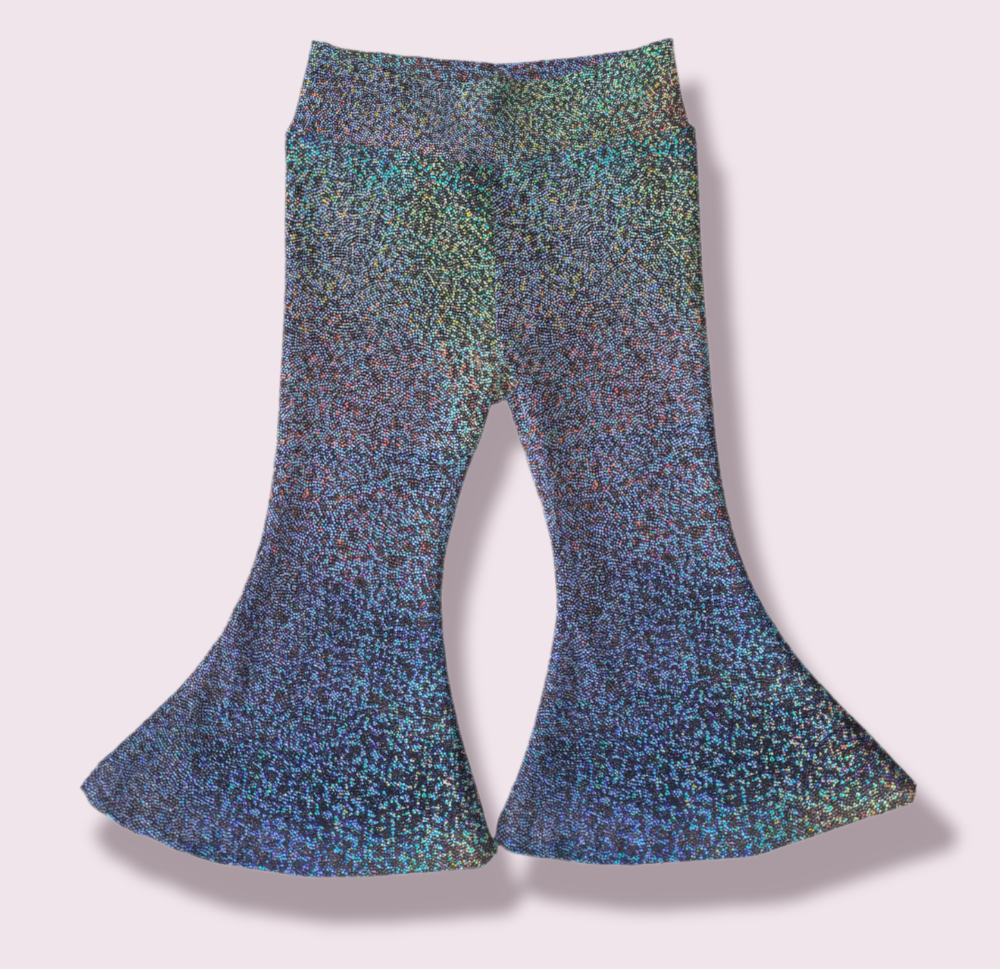 Metallic Flared Leggings