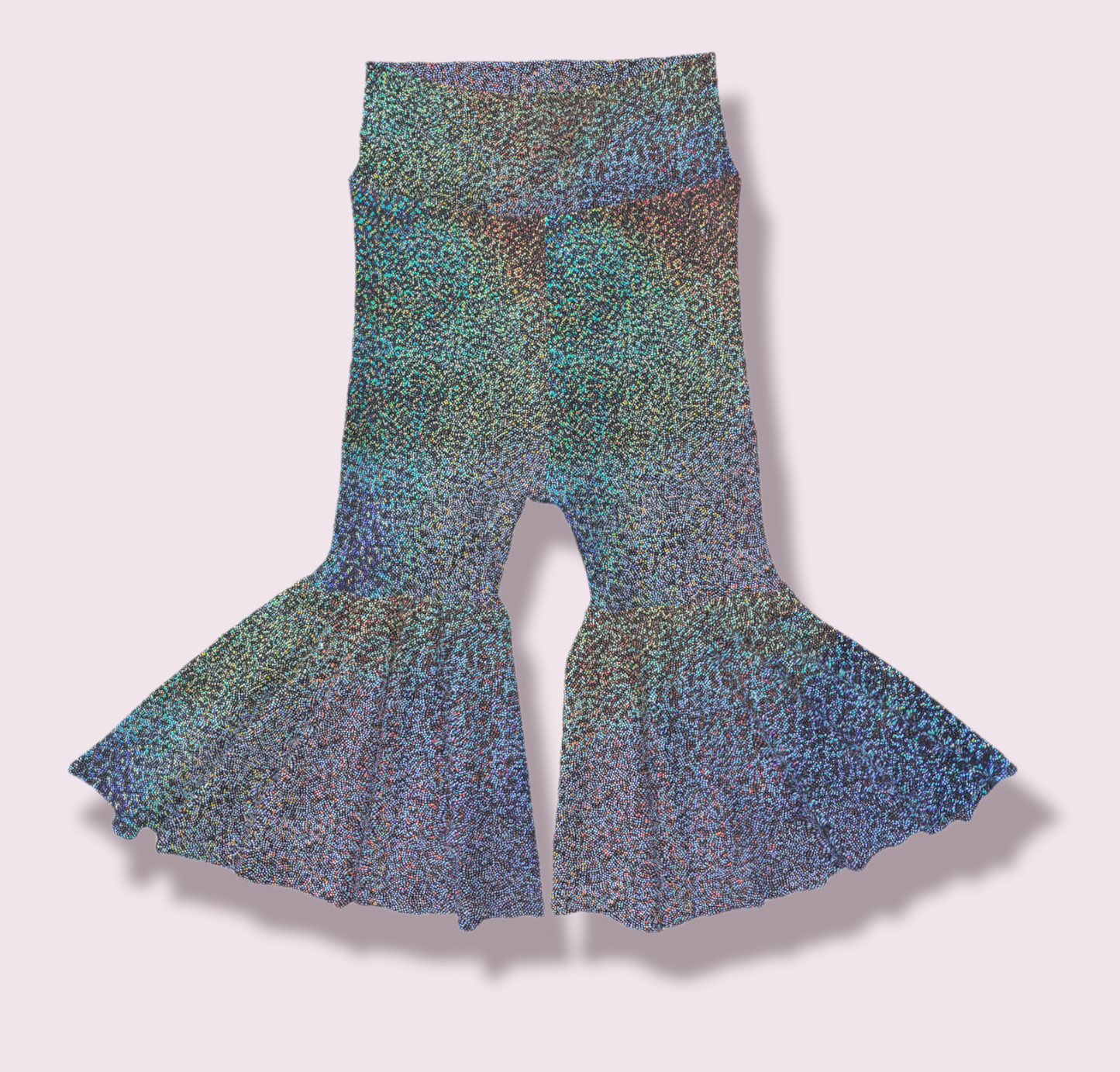 Metallic Bell Bottoms