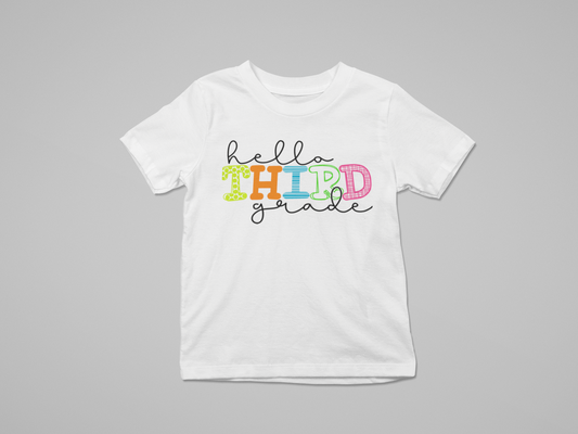 Hello School Tee